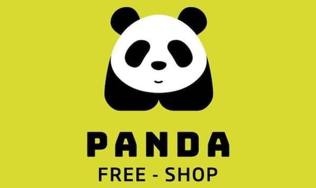 Logo Panda Free Shop